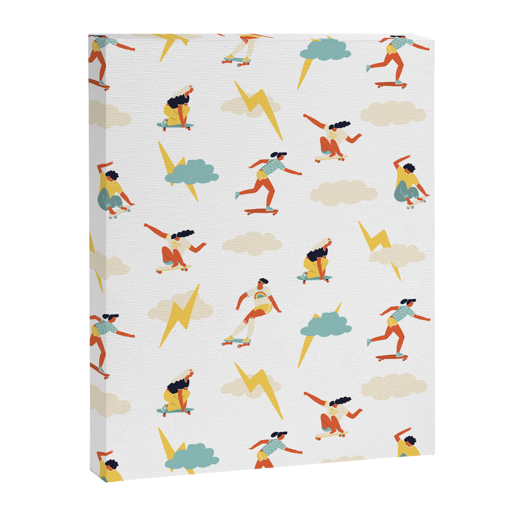You go, girl pattern! Canvas Print Gallery Image 8