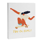 You go girl print Canvas Print Gallery Image 8