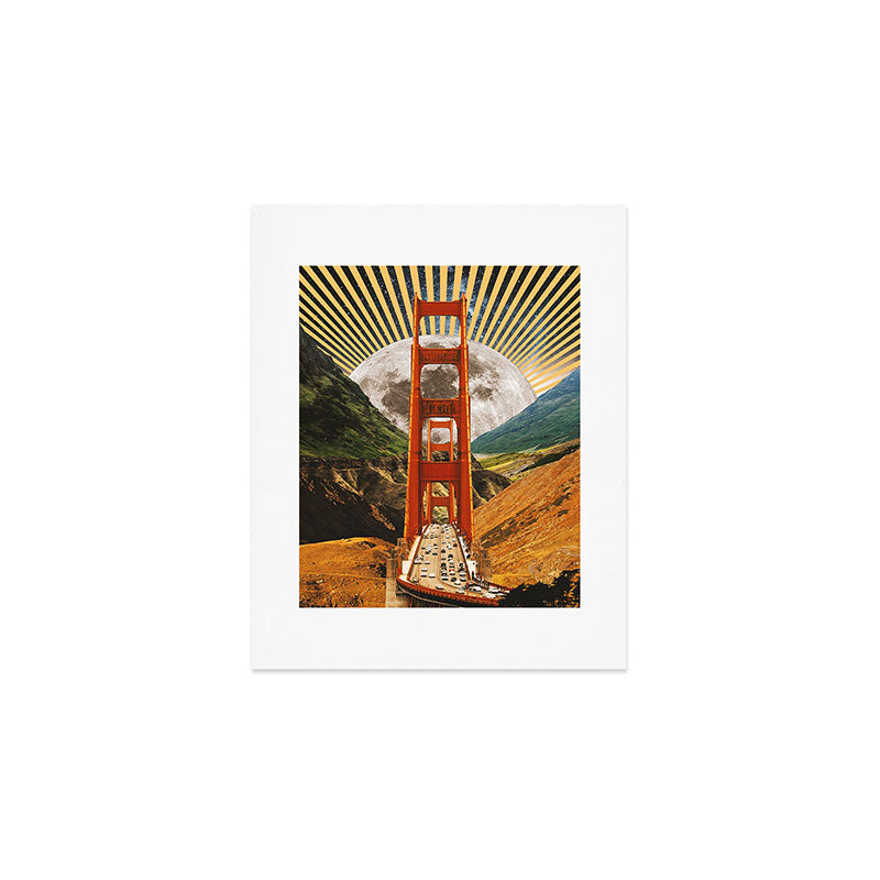 Bridge to Fantasy Land Art Print Gallery Image 1