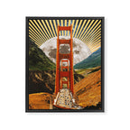 Bridge to Fantasy Land Framed Canvas Print Gallery Image 6