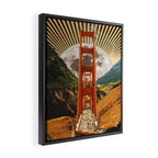 Bridge to Fantasy Land Framed Canvas Print Gallery Image 2