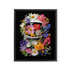 Cosmic Bloom Framed Canvas Print Gallery Image 6