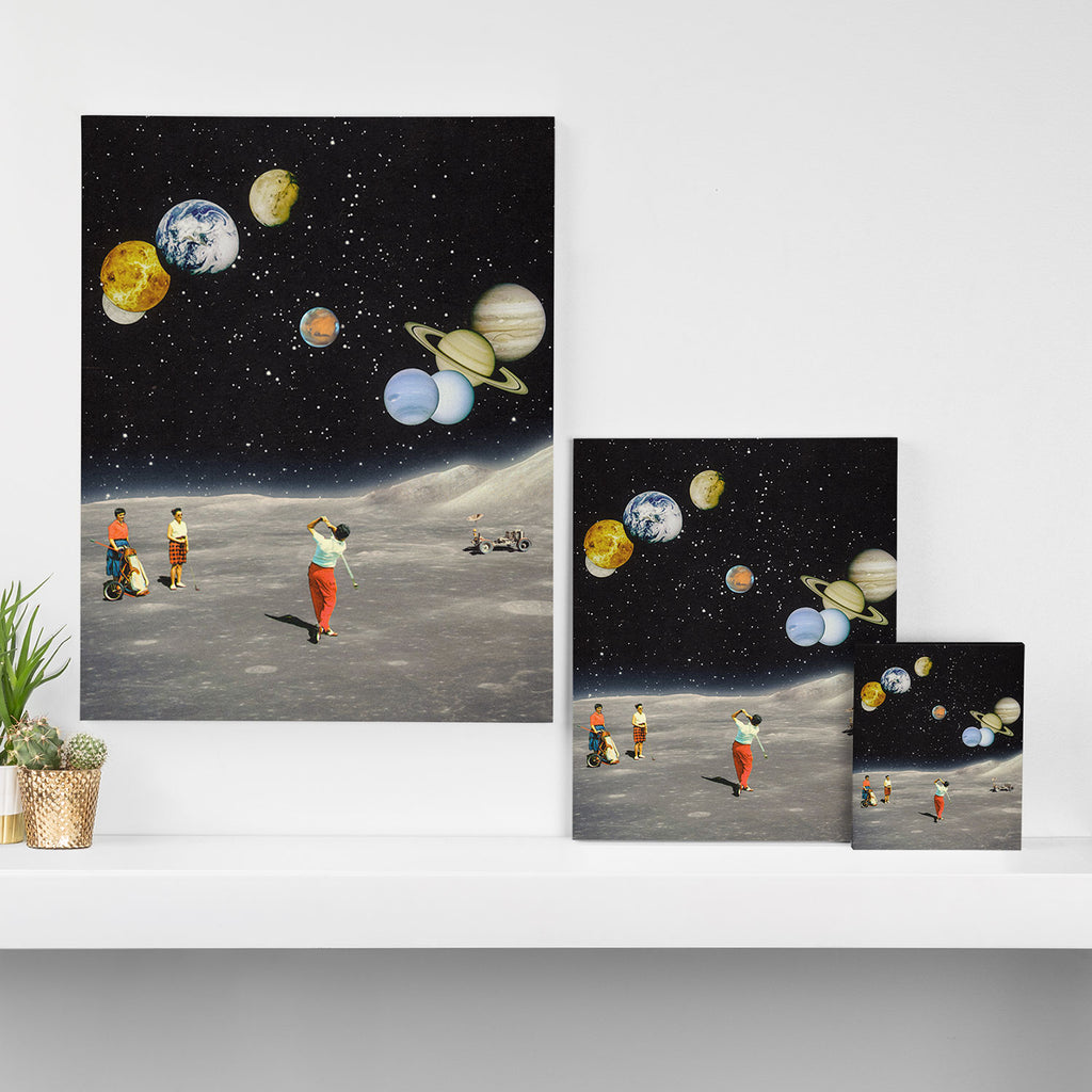 Cosmic Golf Canvas Print Gallery Image 3