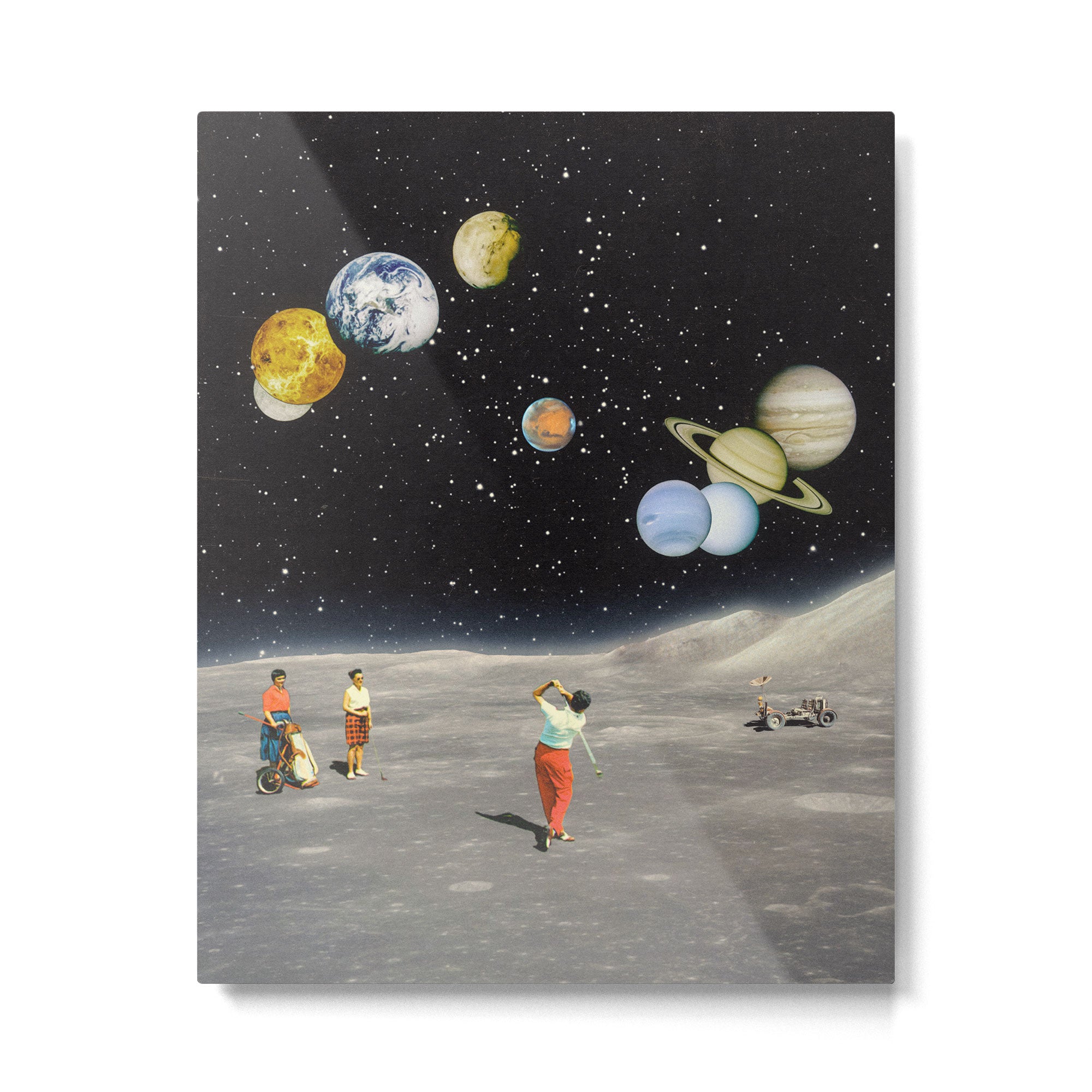 Cosmic Golf Metal Print Gallery Image 4