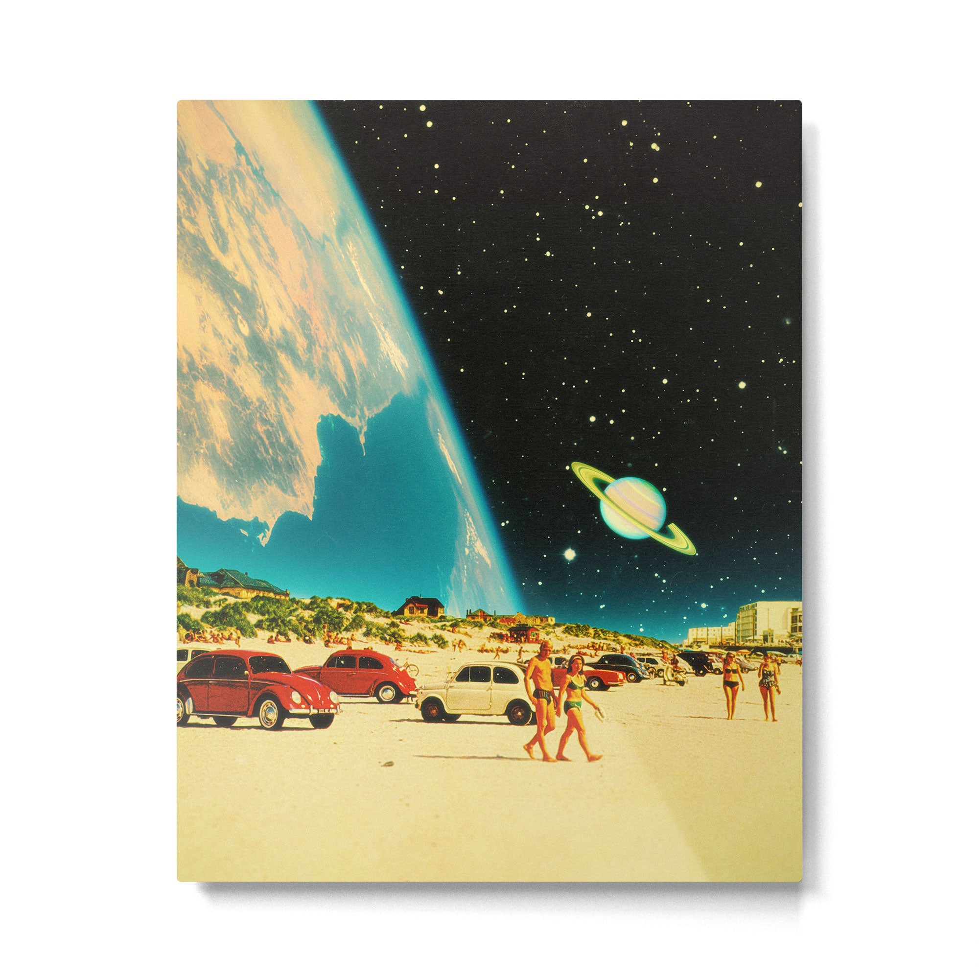 Galaxy Beach Metal Print Gallery Image 4