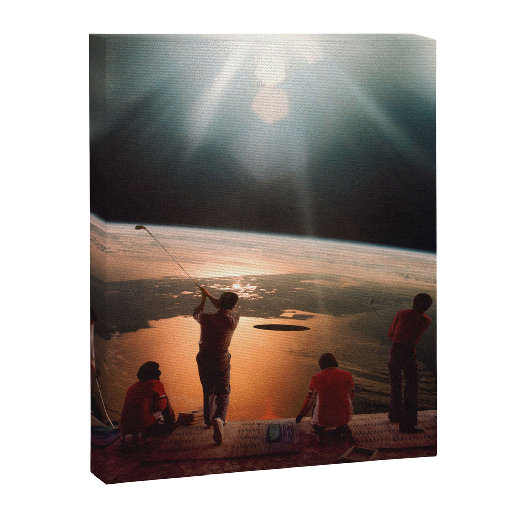 Golfers In Space Canvas Print Gallery Image 8