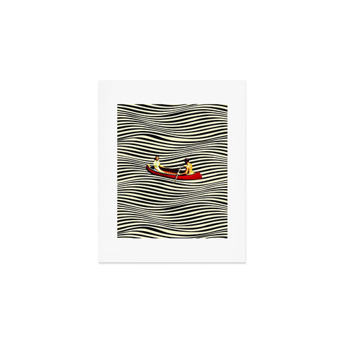 Illusionary Boat Ride Art Print Gallery Image 1