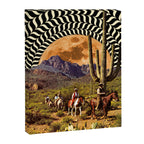 Illusionary Cowboys Canvas Print Gallery Image 6