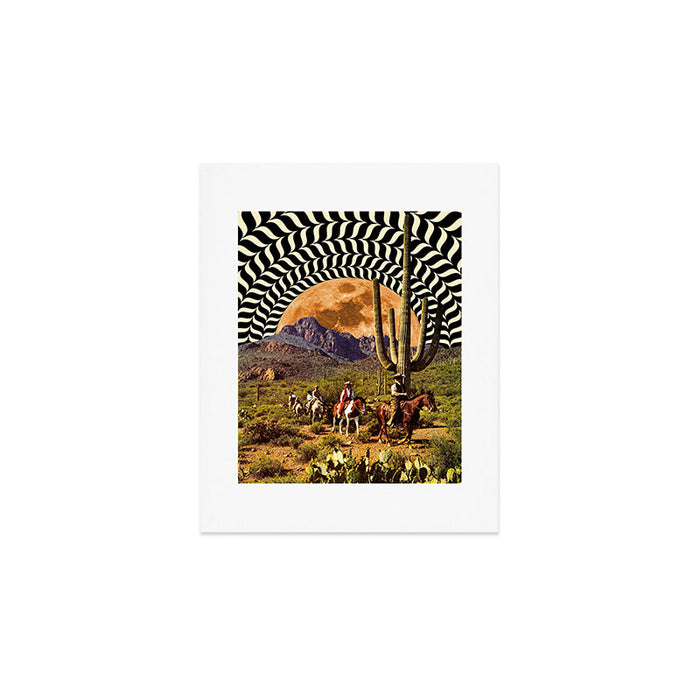 Illusionary Cowboys Art Print Gallery Image 1