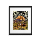 Illusionary Cowboys Framed Art Print Gallery Image 5