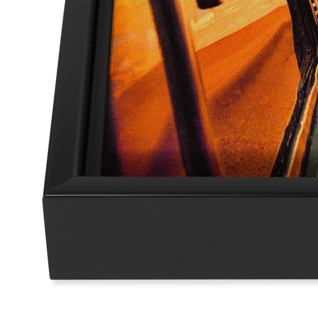 Illusionary Road Trip Framed Canvas Print Gallery Image 3