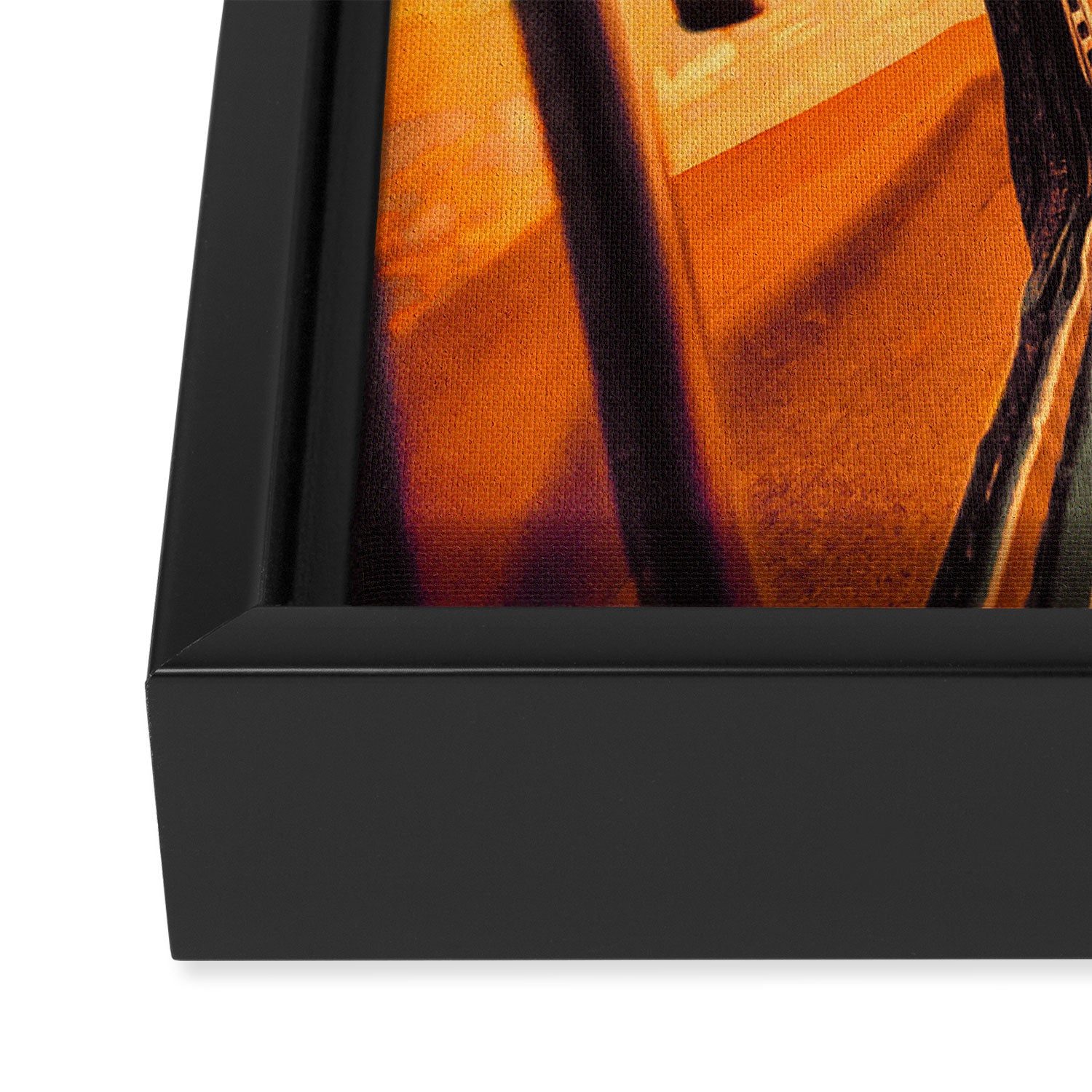 Illusionary Road Trip Framed Canvas Print Gallery Image 3