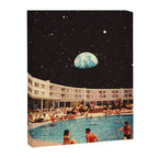 Lunar Pool Life Canvas Print Gallery Image 8