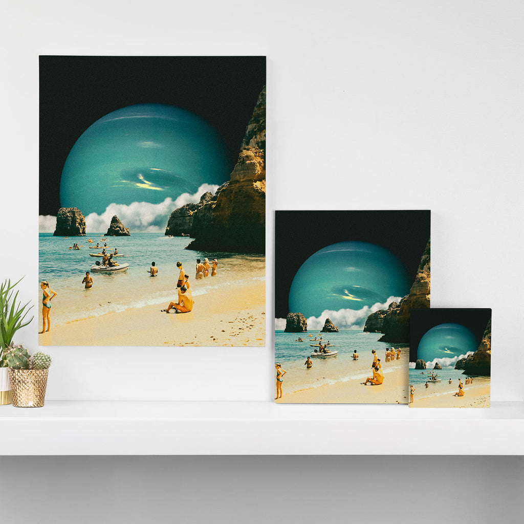 Space Beach Canvas Print Gallery Image 3