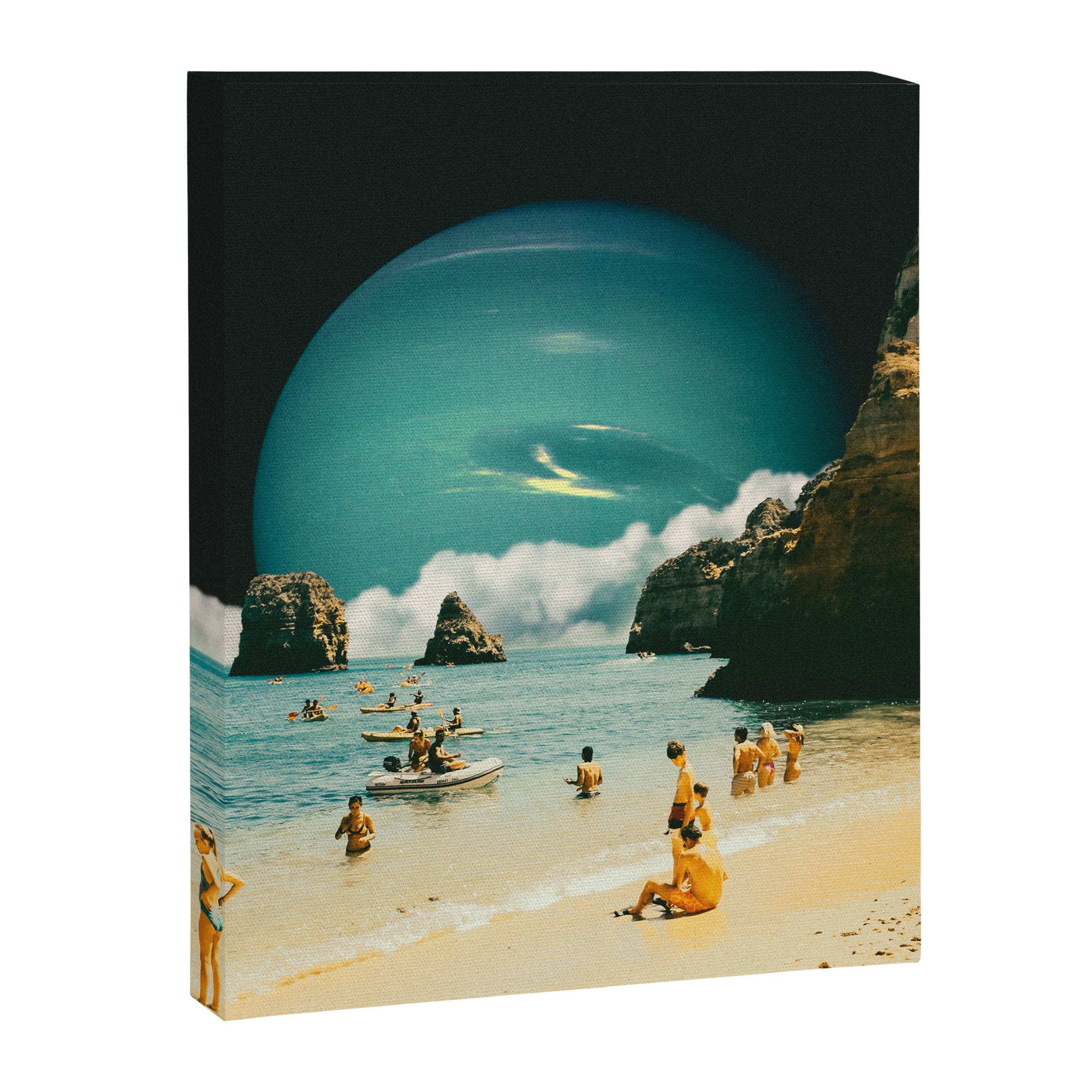 Space Beach Canvas Print Gallery Image 6