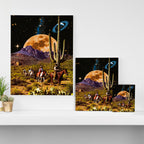 Space Cowboys Canvas Print Gallery Image 3