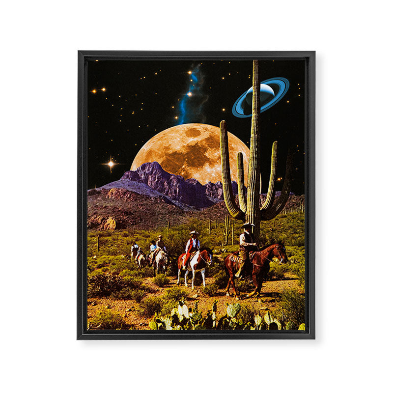 Space Cowboys Framed Canvas Print Gallery Image 6