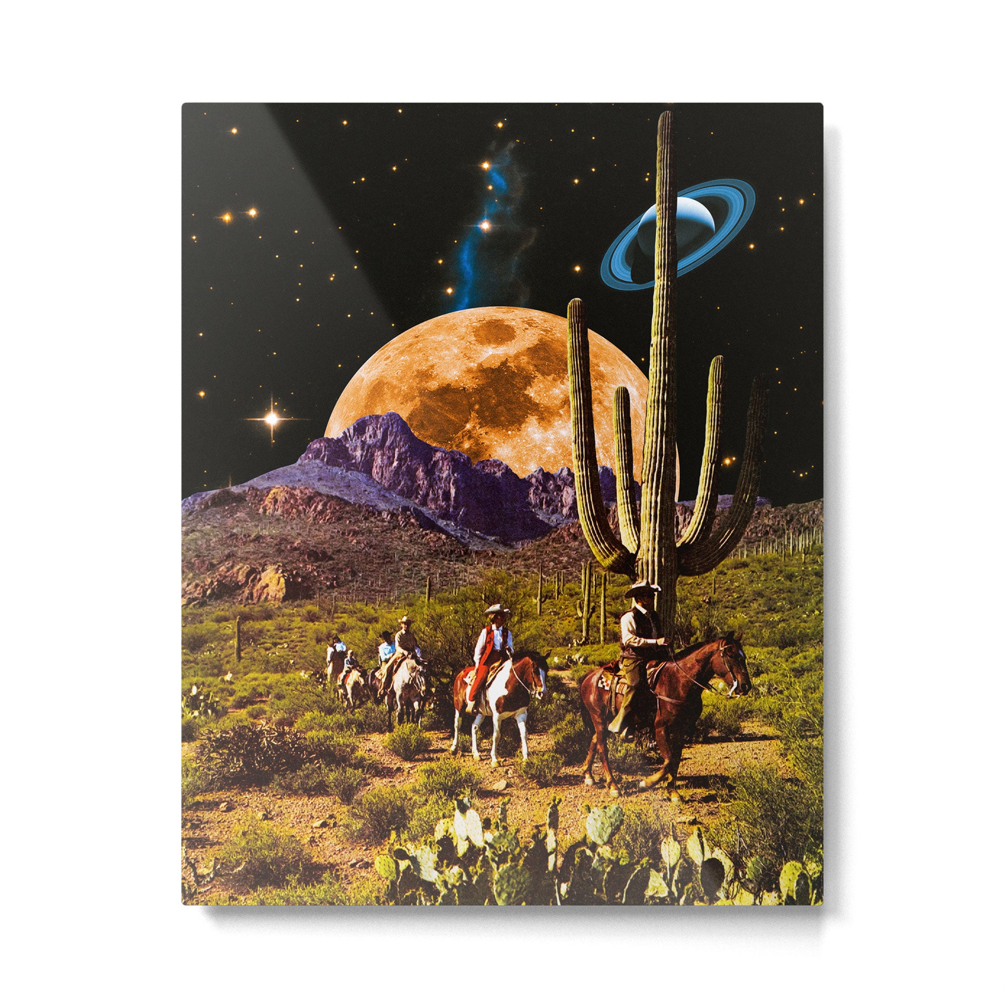 Space Cowboys Metal Print Gallery Image 4