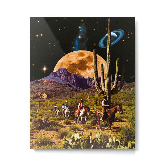Space Cowboys Metal Print Gallery Image 1