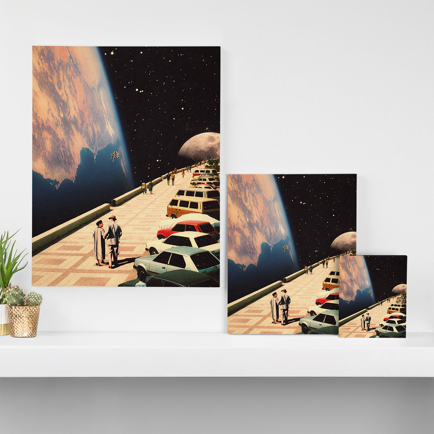 Space Promenade Canvas Print Gallery Image 3