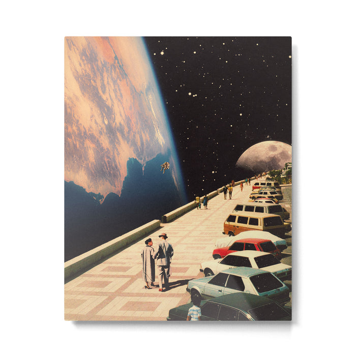 Space Promenade Metal Print Gallery Image 1