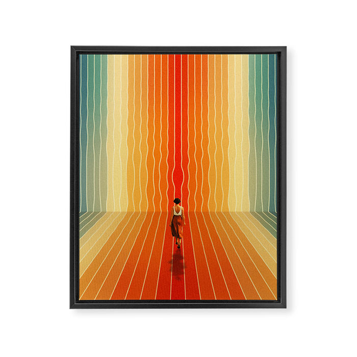 Summer, Here I Come Framed Canvas Print Gallery Image 1