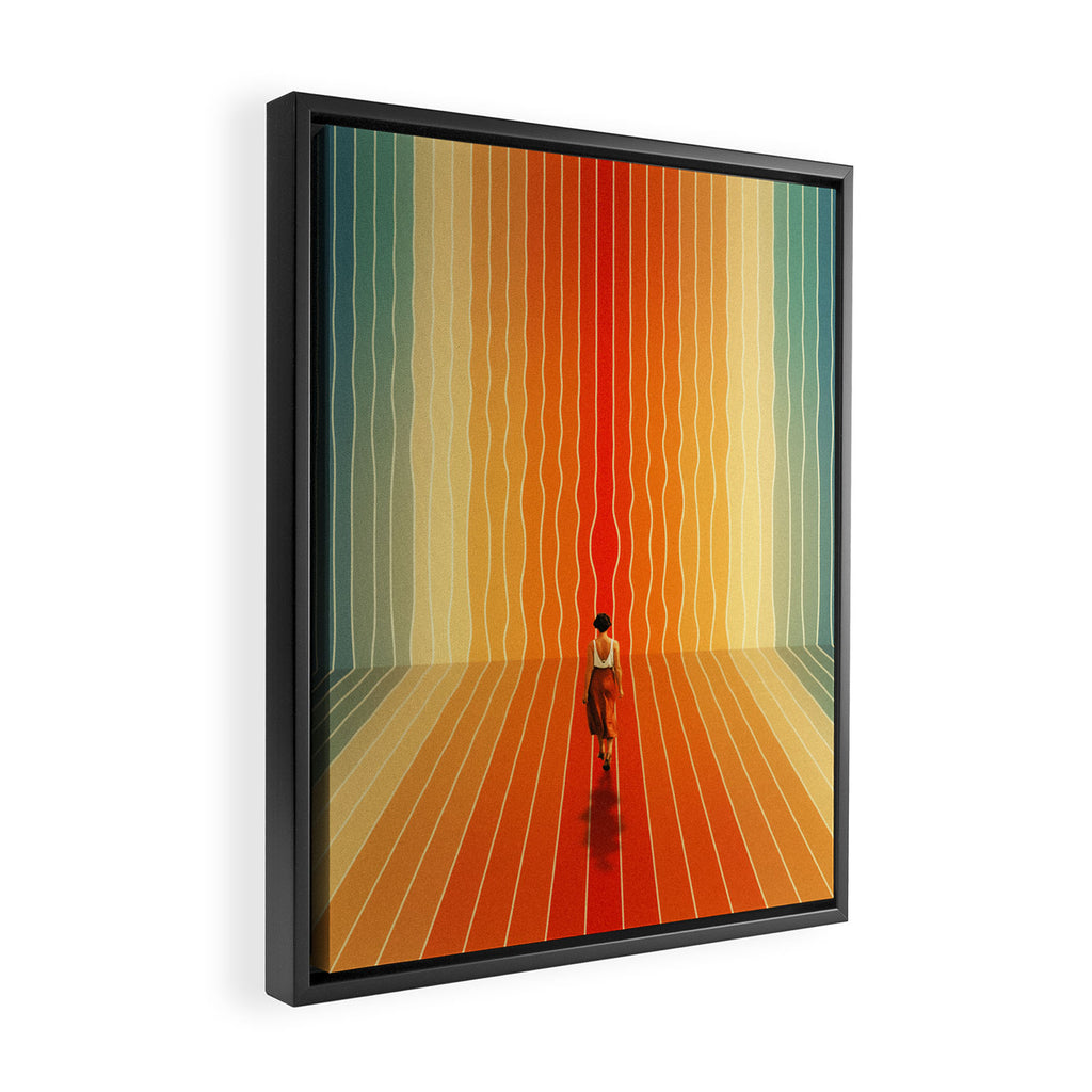 Summer, Here I Come Framed Canvas Print Gallery Image 2