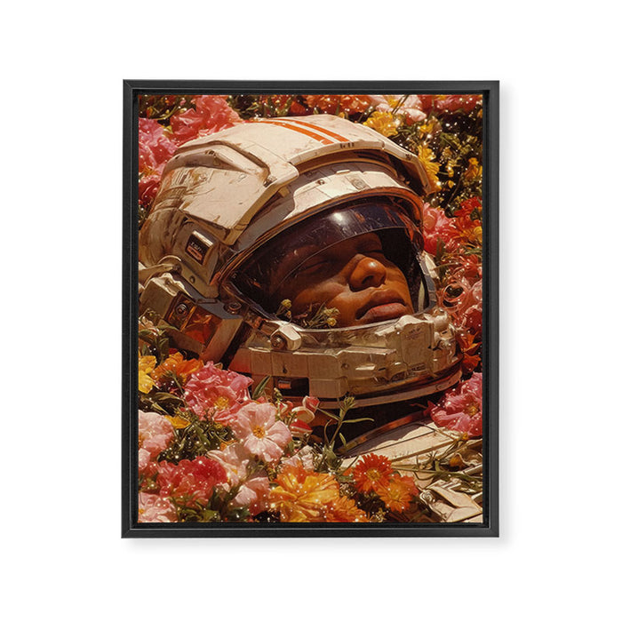 The Astronaut's Dream Framed Canvas Print Gallery Image 1