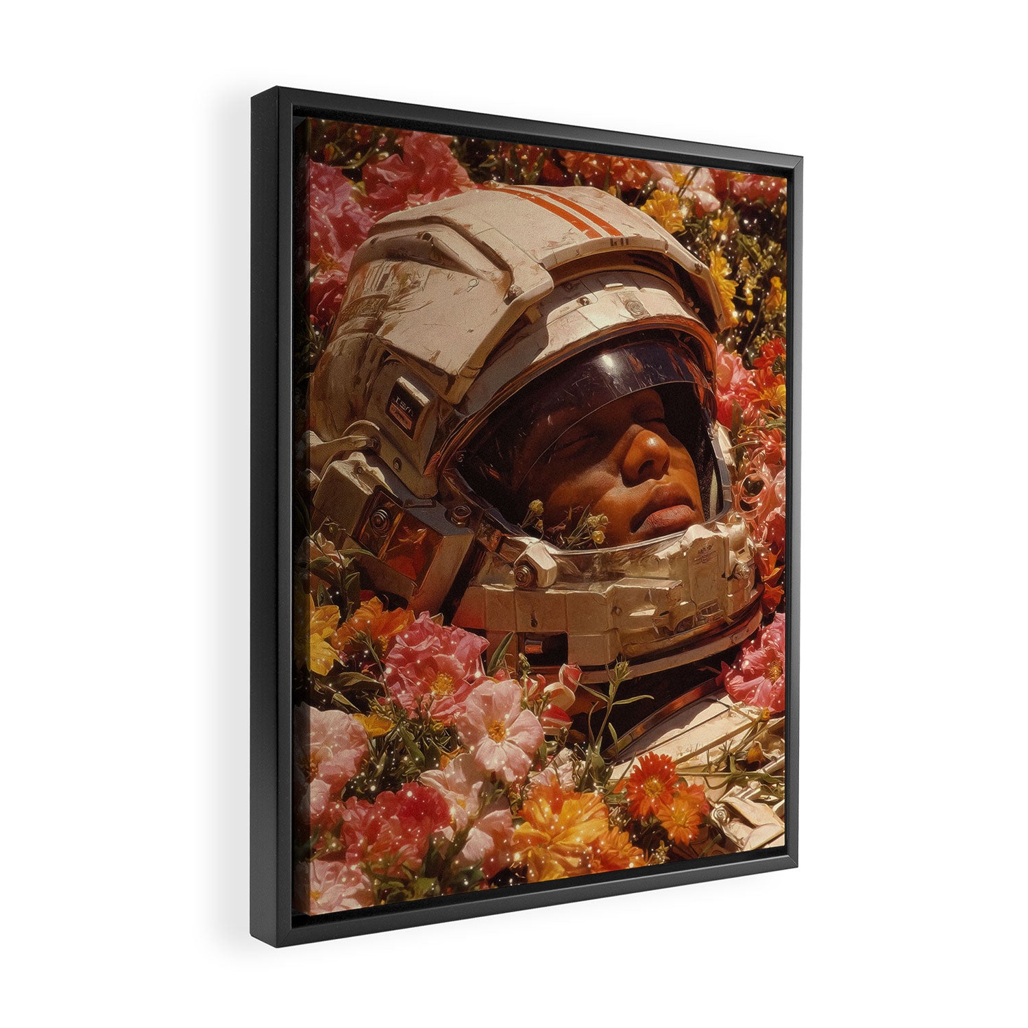The Astronaut's Dream Framed Canvas Print Gallery Image 2