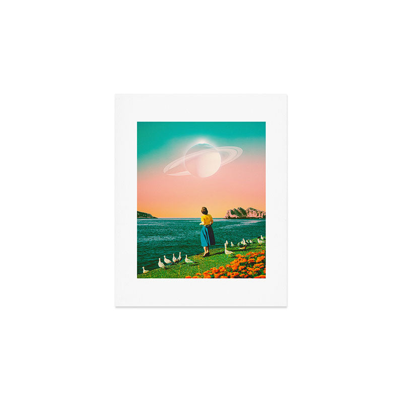 Watching Planets Art Print Gallery Image 1
