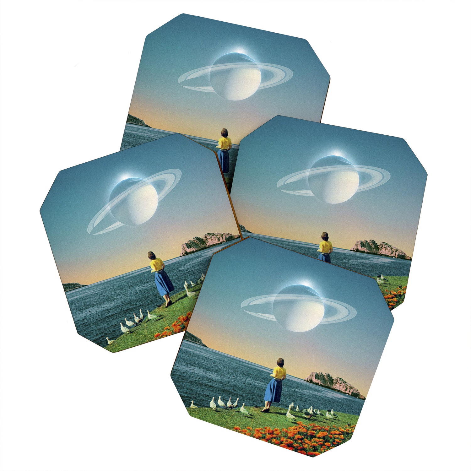 Watching Planets Coaster Gallery Image 1