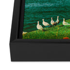 Watching Planets Framed Canvas Print Gallery Image 3