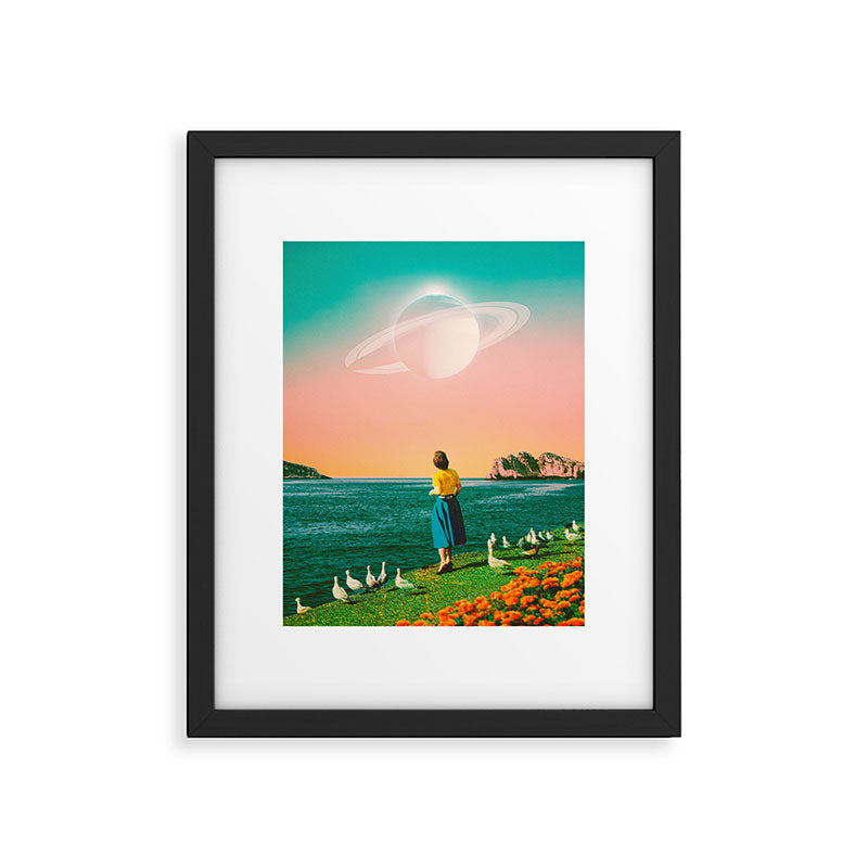 Watching Planets Framed Art Print Gallery Image 6