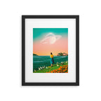 Watching Planets Framed Art Print Gallery Image 6