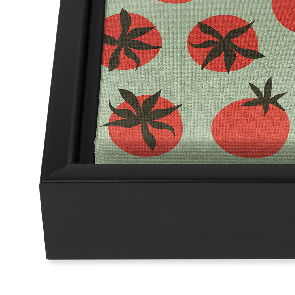 Tomato Print Framed Canvas Print Gallery Image 3