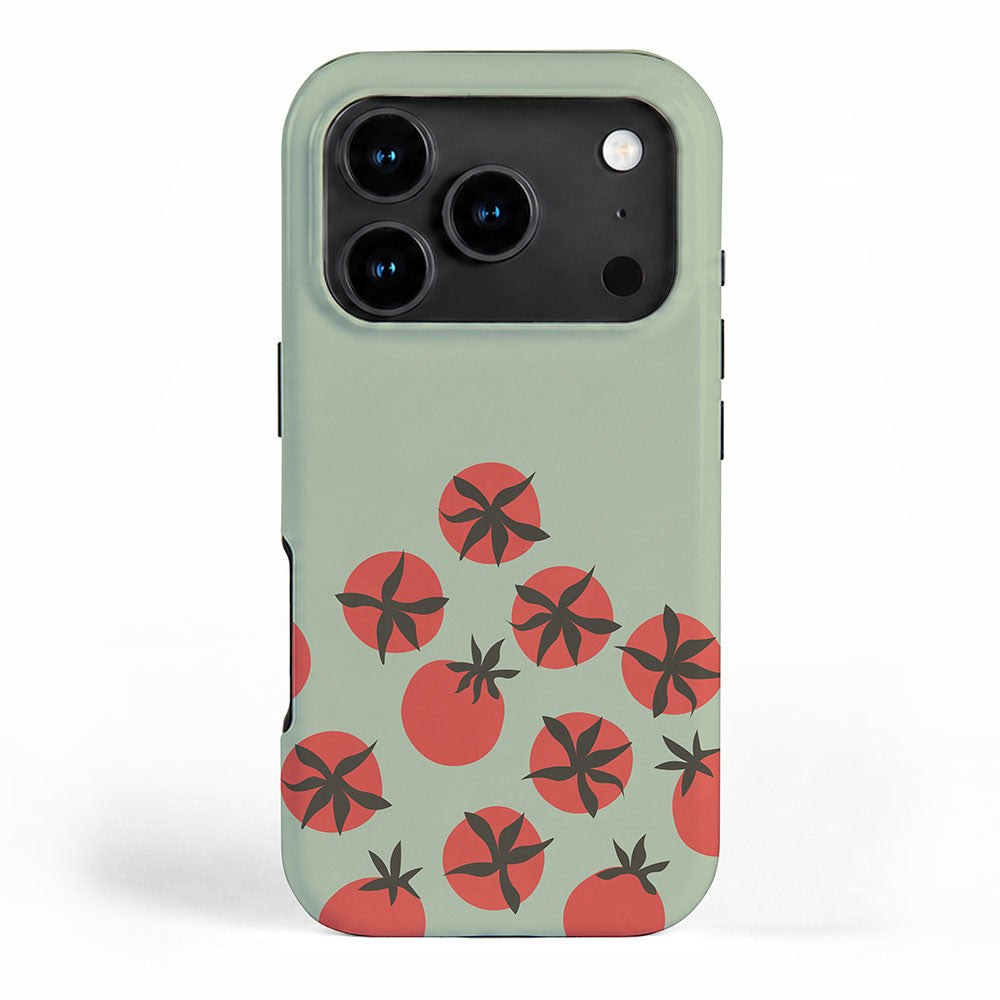 Tomato Print iPhone Case Gallery Image 1