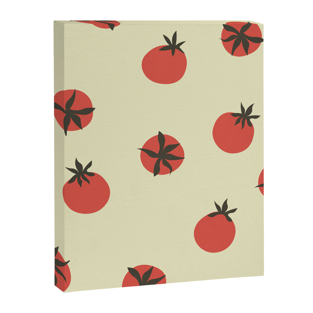 Tomatoes Pattern Canvas Print Gallery Image 6
