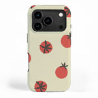 Tomatoes Pattern iPhone Case Gallery Image 1