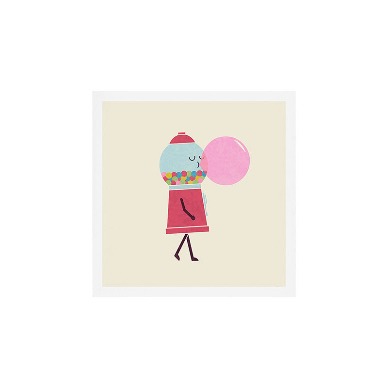 Bubble Gum Art Print Gallery Image 1