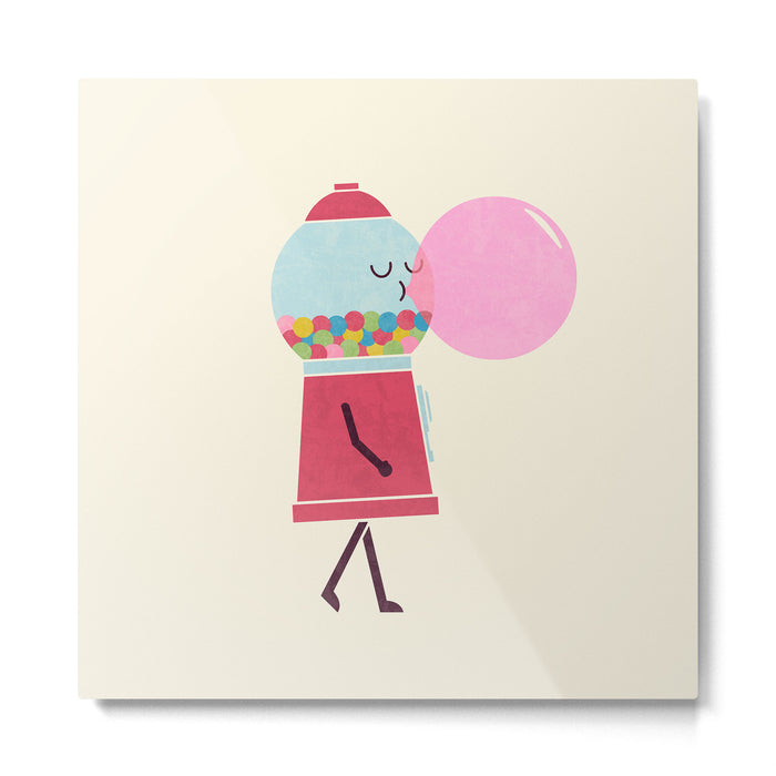 Bubble Gum Metal Print Gallery Image 1