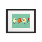 Let's All Go And Have Breakfast Framed Art Print Gallery Image 5