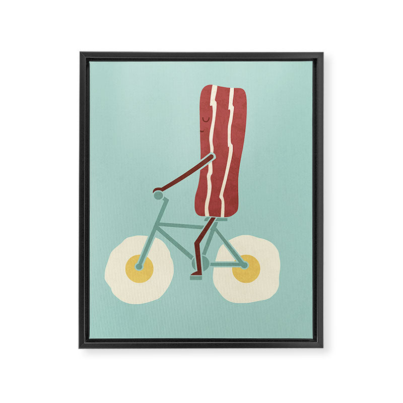 Sunny Ride Framed Canvas Print Gallery Image 8