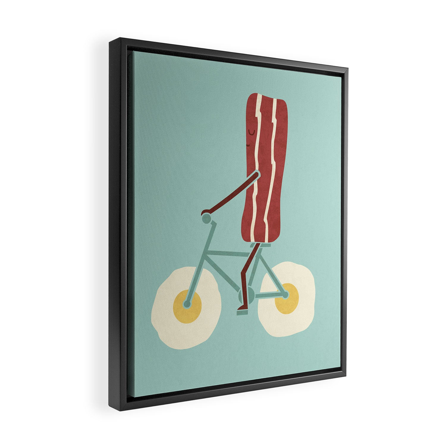 Sunny Ride Framed Canvas Print Gallery Image 2