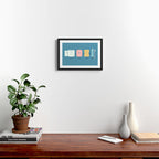 The Bathroom Gang Framed Art Print Gallery Image 2