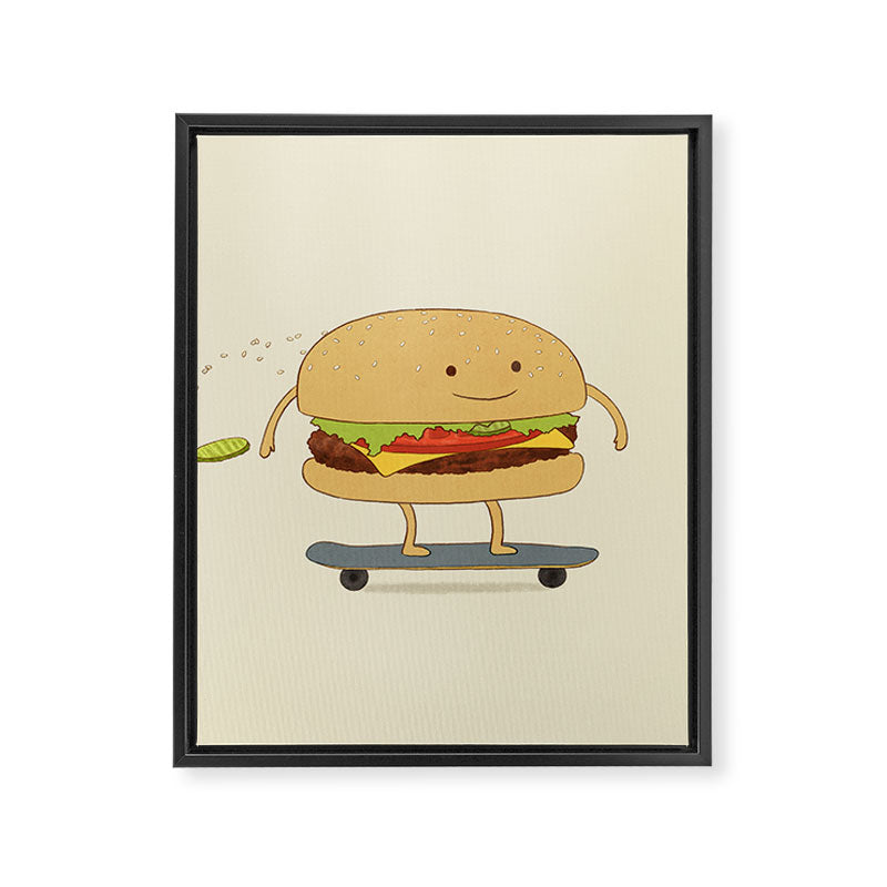 Fast Food Framed Canvas Print Gallery Image 8