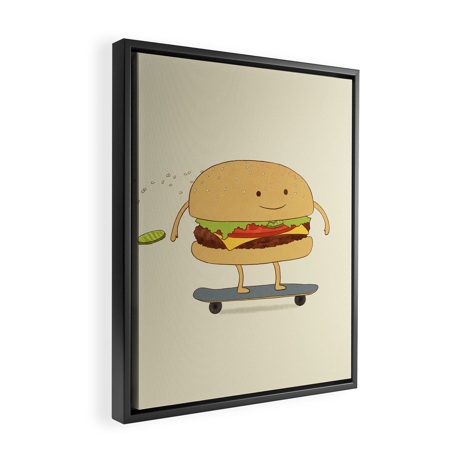 Fast Food Framed Canvas Print Gallery Image 2