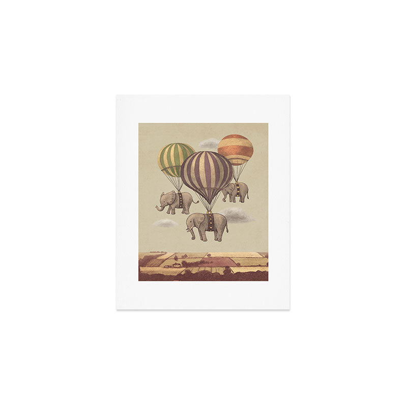 Flight of The Elephants Art Print Gallery Image 1