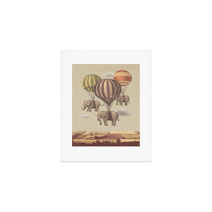 Flight of The Elephants Art Print Gallery Image 1