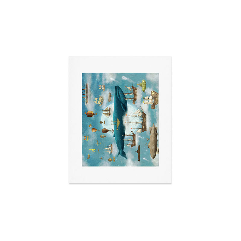 Ocean Meets Sky - from picture book Art Print Gallery Image 1