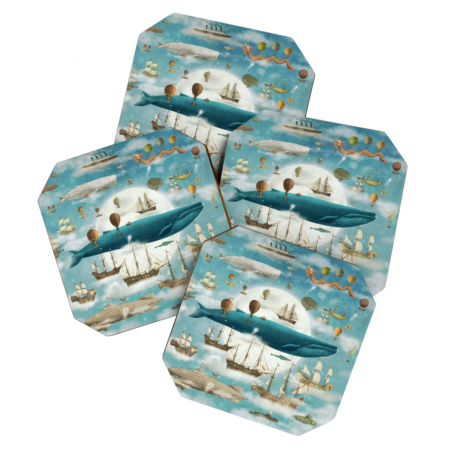 Ocean Meets Sky - from picture book Coaster Gallery Image 1